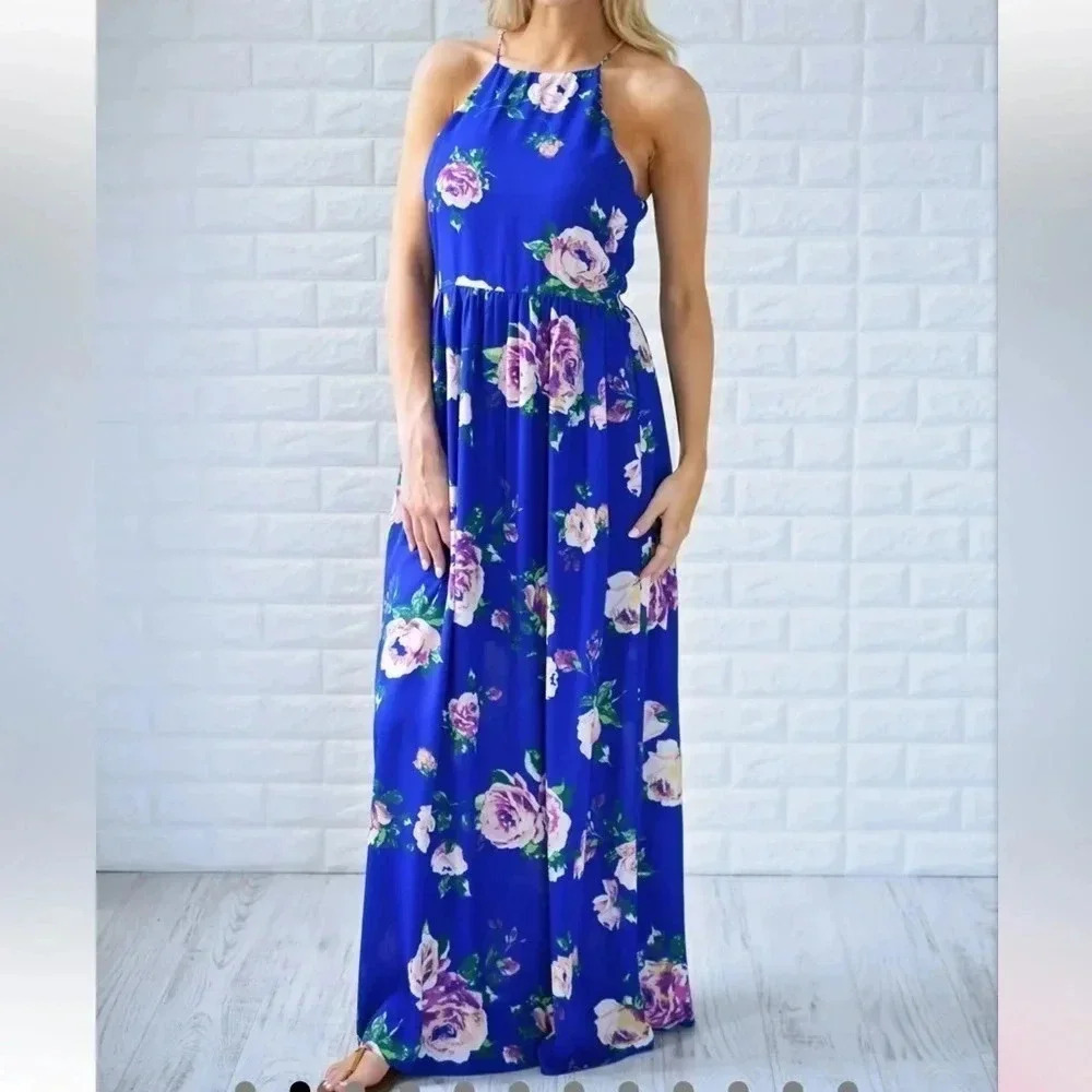 Everly Floral Maxi Dress